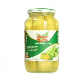 Hollowed zucchini AL GOTA 1250Gr/11pe