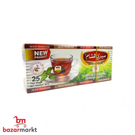 Schwarzer Tee Sedi Hesham 25 Beutel