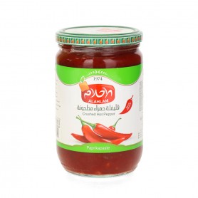 Zerkleinerte rote Paprika Alahlam 600Gr