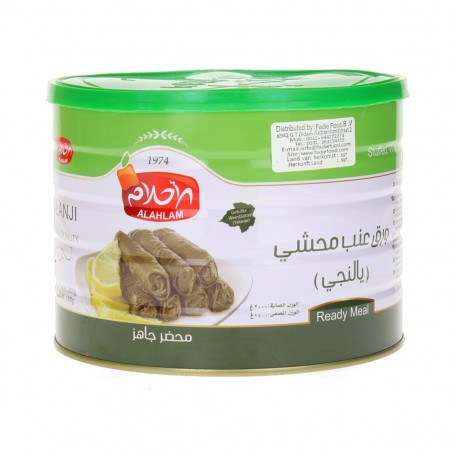 Yalnji (stuffed grape leaves) with Damascene recipe Elahlam 2000Gr