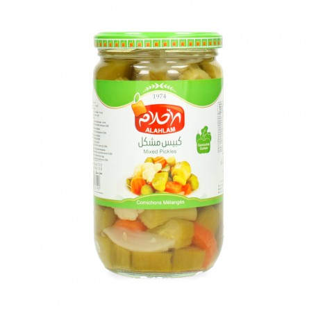 Mixed Pickles Al Ahlam 700/500Gr