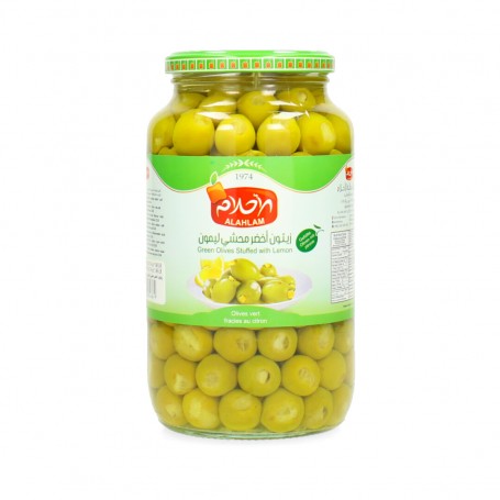 Oliven gefüllt Zitrone  Al Ahlam 1300Gr