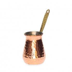 ركوة نحاس يد نحاس حب الرمان سعة 2 فنجان