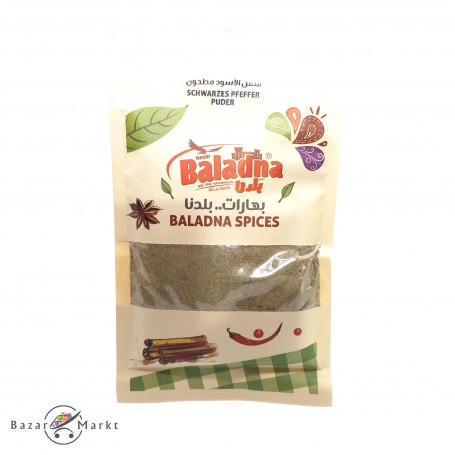 Black Pepper Fine Baladna 140Gr