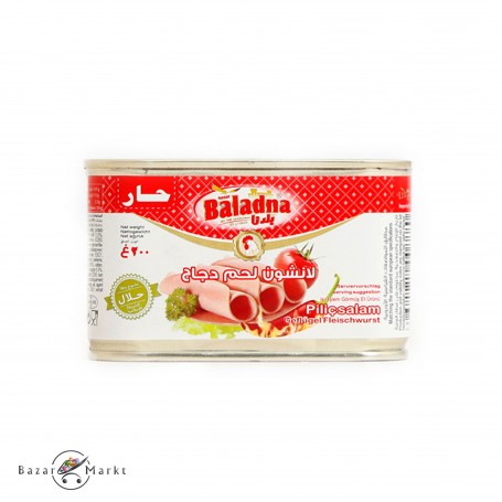 Huhn Luncheon Fleisch HOT & Spicy Baladna 200Gr
