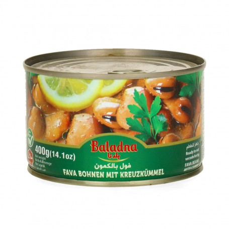 Foul Medammes with Cummins and sauer / Beans Baladna 400Gr