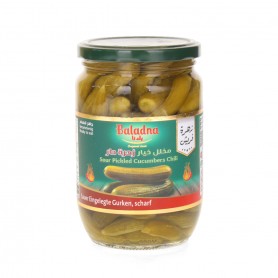 Pickled Cucumber scharf Baladna 660GR