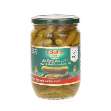 Pickled Cucumber scharf Baladna 660GR