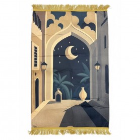 Patterned prayer rug G