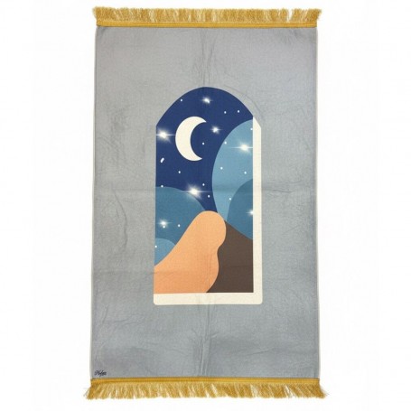 Patterned prayer rug N