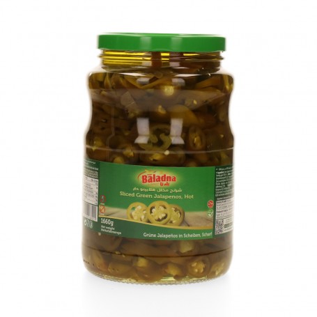 Eingelegte Paprika Grüne Jalapenos Baladna 1300 Gr