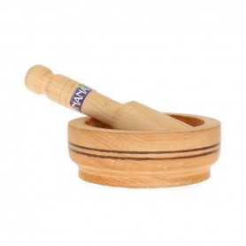 Mörser und Stüßel aus Holz