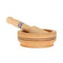 Wood Mortar and pestle